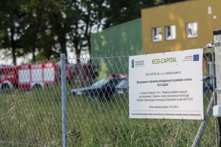 Pożar hali w Pasłęku, która pracowała pomimo zezwoleń