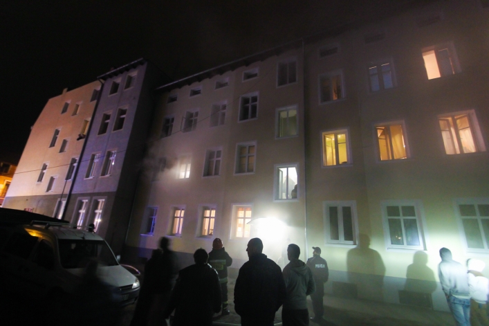 Pożar mieszkania na ul. Żeromskiego