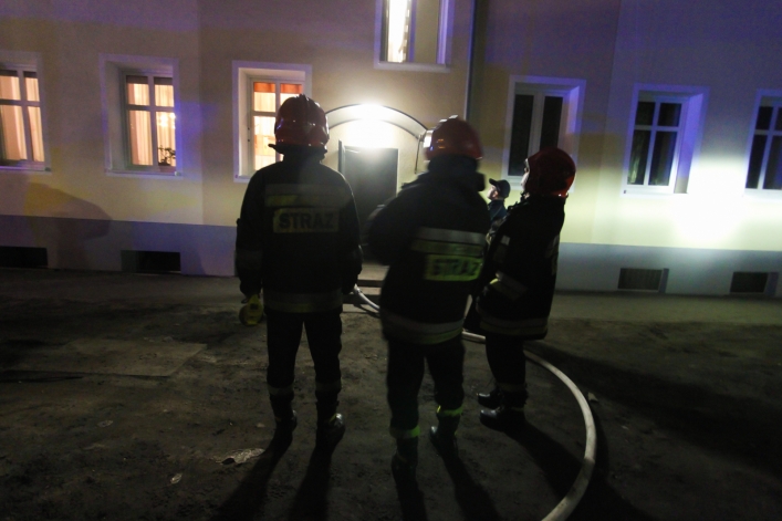 Pożar mieszkania na ul. Żeromskiego