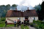 Pożar w Bażantarni. Życie właścicielki uratowały psy