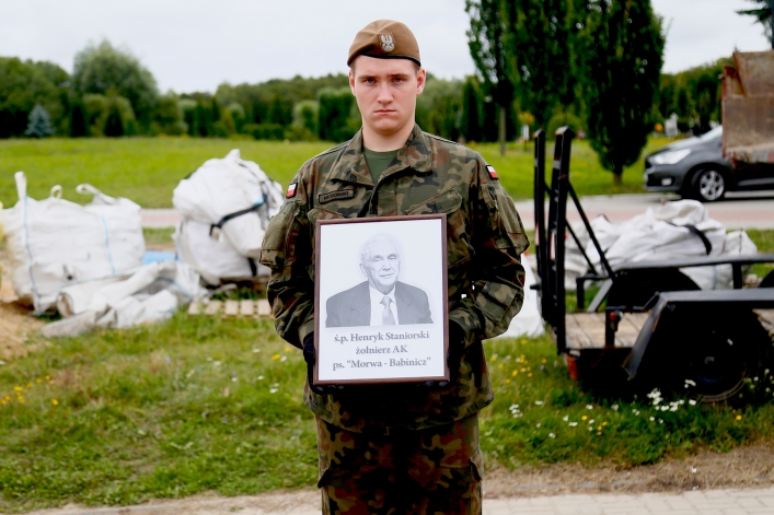 Pożegnaliśmy żołnierza AK por. Henryka Staniorskiego ps. „Morwa-Babinicz”