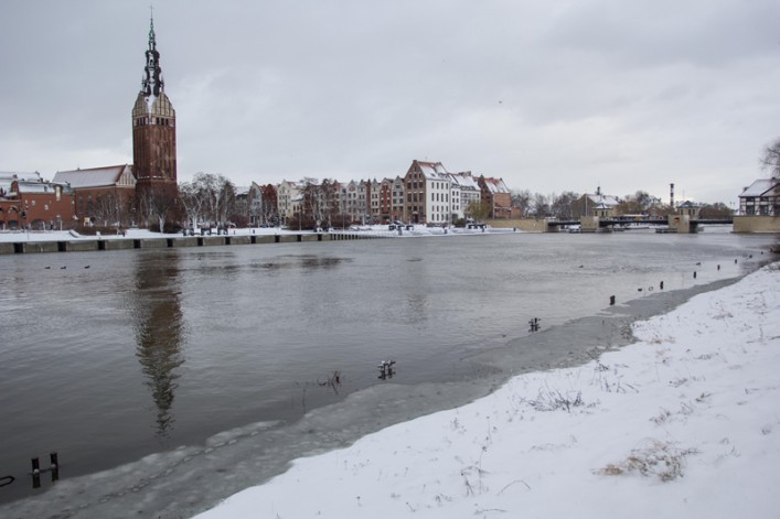 Poziom rzeki Elbląg stale rośnie. Grozi nam zalanie?