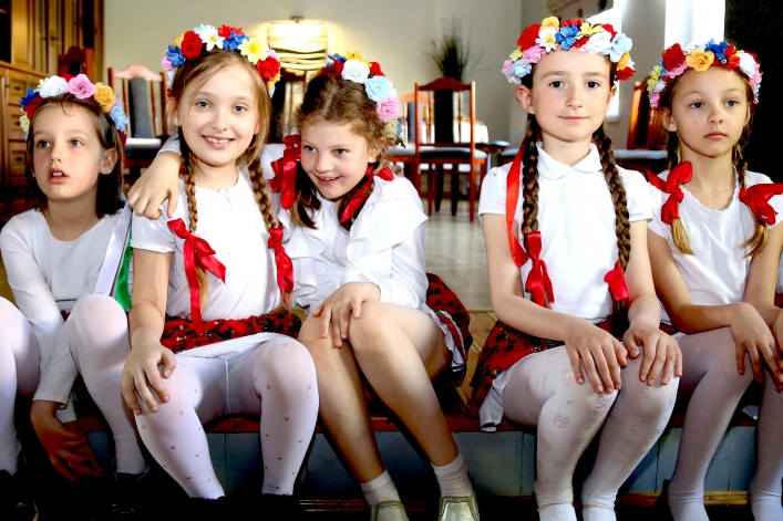 Najmłodsi tancerze Młodzieżowego Domu Kultury w Elblągu pod opieką Małgorzaty Wiczenbac