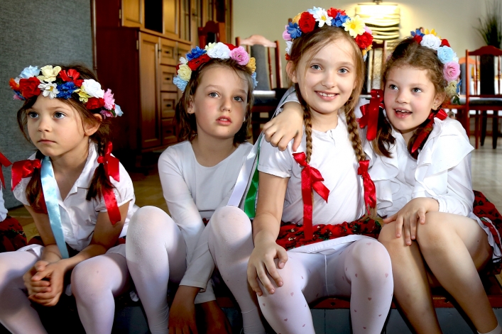 Najmłodsi tancerze Młodzieżowego Domu Kultury w Elblągu pod opieką Małgorzaty Wiczenbach
