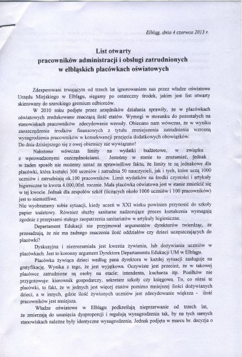 Pracownicy oświaty protestują. Mają dość ignorancji władz
