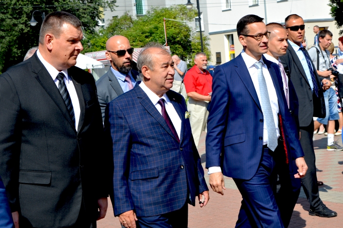 Premier Mateusz Morawiecki odwiedził Elbląg