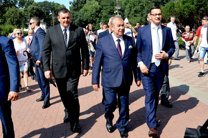 Premier Mateusz Morawiecki odwiedził Elbląg