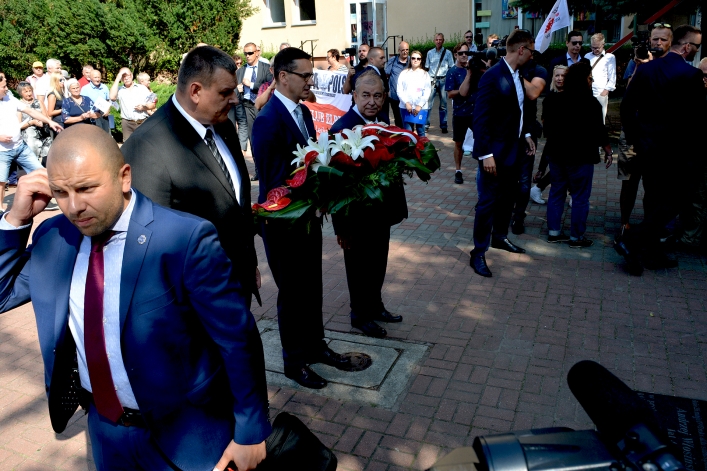 Premier Mateusz Morawiecki odwiedził Elbląg