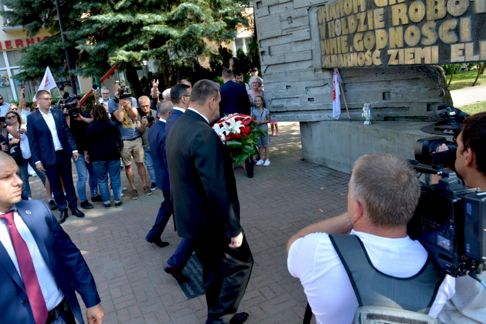 Premier Mateusz Morawiecki odwiedził Elbląg