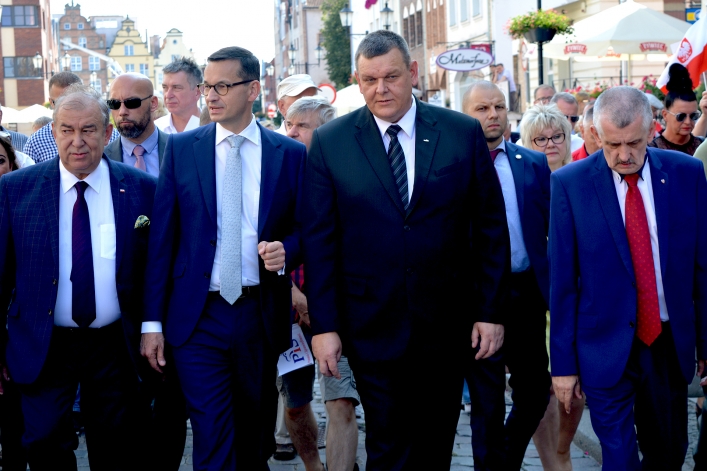 Premier Mateusz Morawiecki odwiedził Elbląg