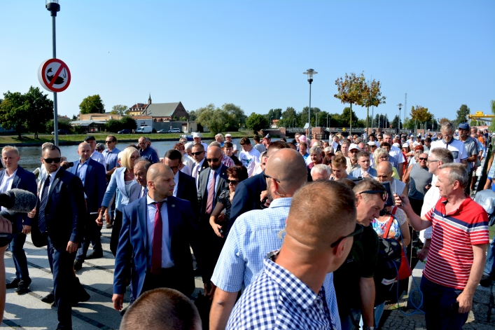 Premier Mateusz Morawiecki odwiedził Elbląg