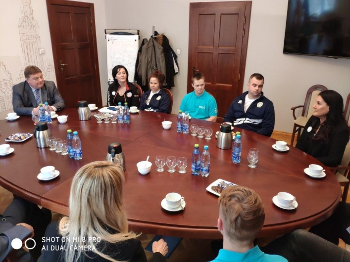 Prezydent Elbląga spotkał się z olimpijczykami