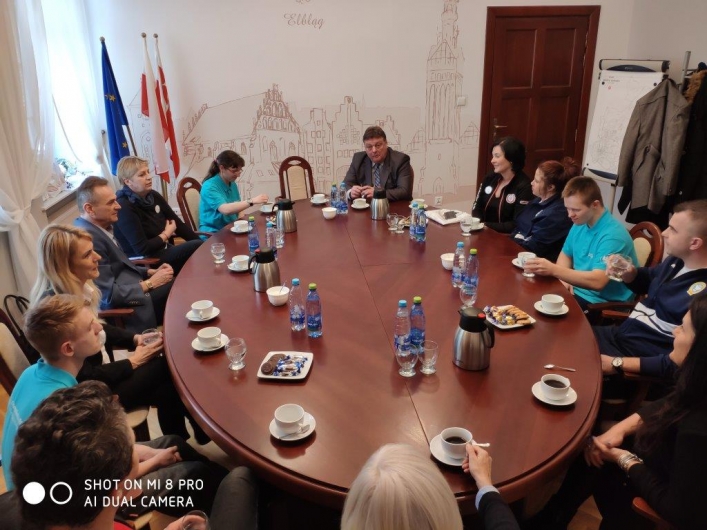 Prezydent Elbląga spotkał się z olimpijczykami