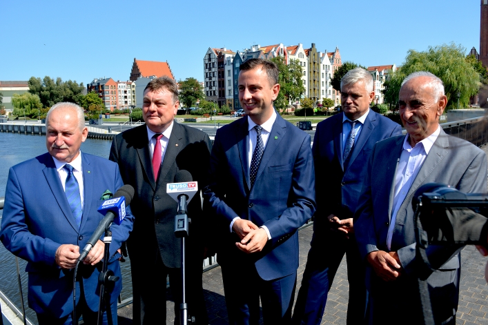 Prezes PSL-u Władysław Kosiniak-Kamysz odwiedził Elbląg