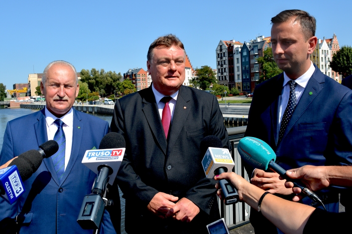 Prezes PSL-u Władysław Kosiniak-Kamysz odwiedził Elbląg