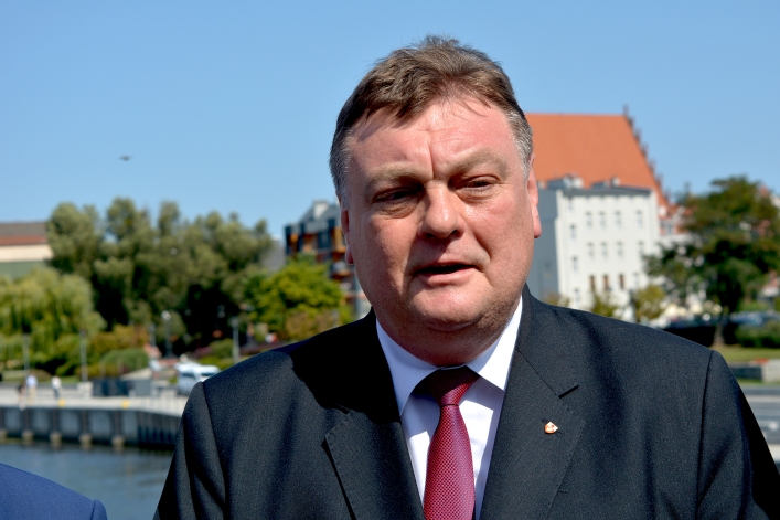 Prezes PSL-u Władysław Kosiniak-Kamysz odwiedził Elbląg