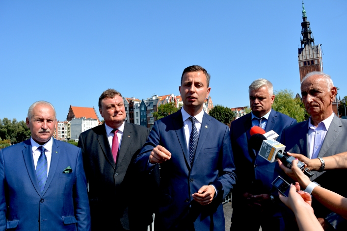 Prezes PSL-u Władysław Kosiniak-Kamysz odwiedził Elbląg