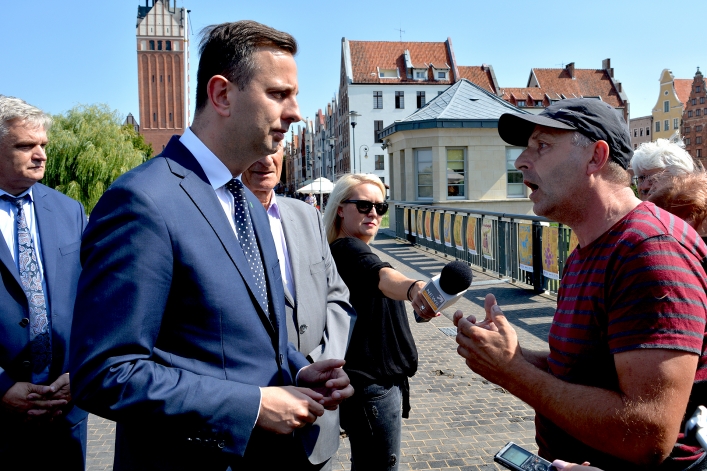 Prezes PSL-u Władysław Kosiniak-Kamysz odwiedził Elbląg