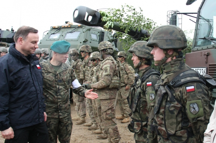 Prezydent Andrzej Duda obserwował działanie 11pa