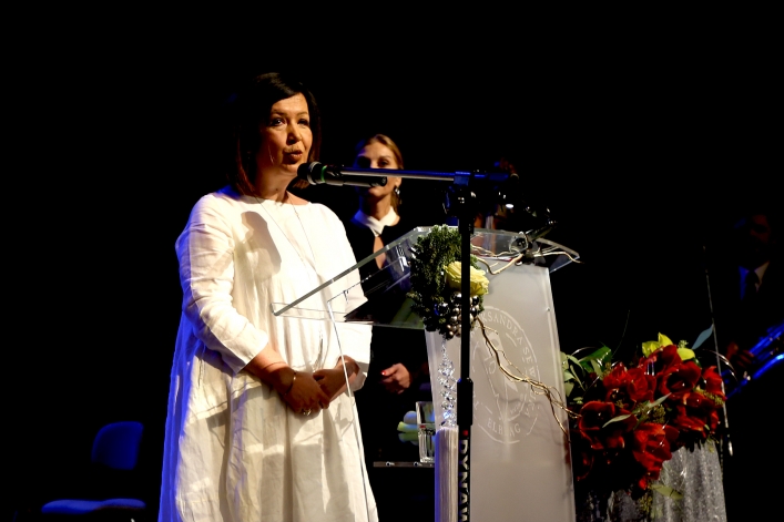 Prezydent docenił wybitnych elblążan. Wśród nagrodzonych Marta Gałuszewska