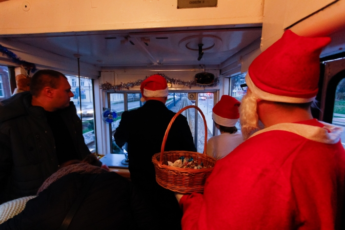 Prezydent jechał zabytkowym tramwajem. Tylko u nas galeria zdjęć!