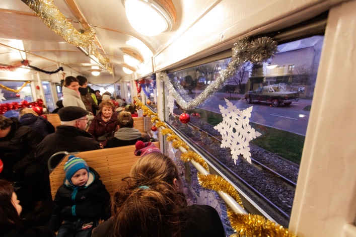 Prezydent jechał zabytkowym tramwajem. Tylko u nas galeria zdjęć!