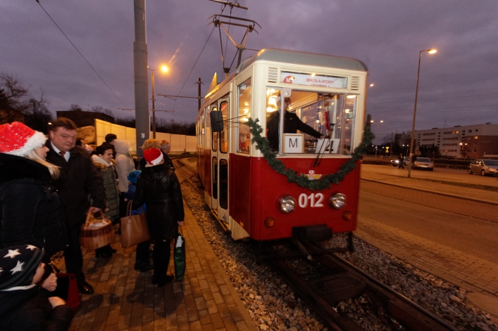 Prezydent jechał zabytkowym tramwajem. Tylko u nas galeria zdjęć!