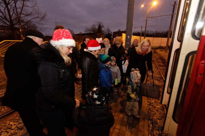 Prezydent jechał zabytkowym tramwajem. Tylko u nas galeria zdjęć!