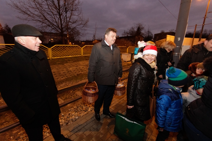 Prezydent jechał zabytkowym tramwajem. Tylko u nas galeria zdjęć!