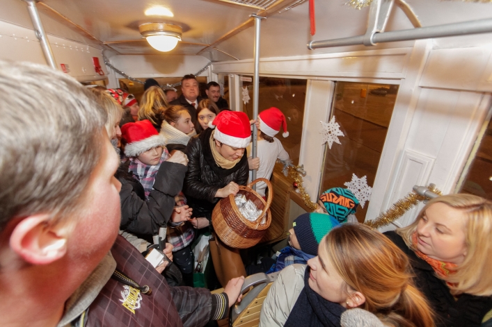 Prezydent jechał zabytkowym tramwajem. Tylko u nas galeria zdjęć!