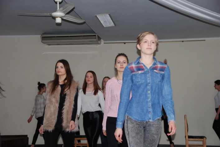 Próby choreograficzne Miss Ziemi Elbląskiej 2015