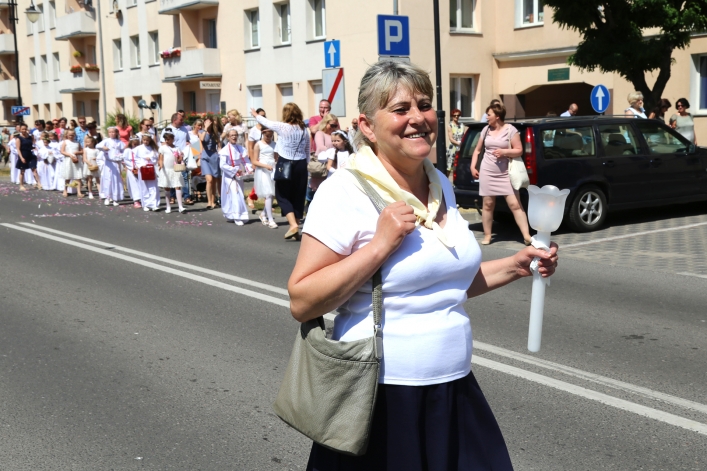 Procesja Bożego Ciała w parafii katedralnej (2018 r.)