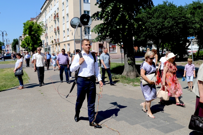 Procesja Bożego Ciała w parafii katedralnej (2018 r.)
