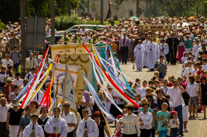 Procesje Bożego Ciała w Elblągu (FOTORELACJA)