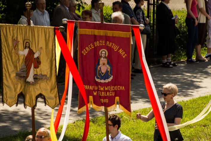 Procesje Bożego Ciała w Elblągu (FOTORELACJA)