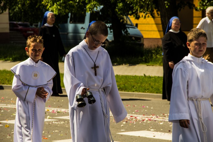 Procesje Bożego Ciała w Elblągu (FOTORELACJA)