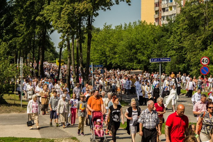 Procesje Bożego Ciała w Elblągu (FOTORELACJA)