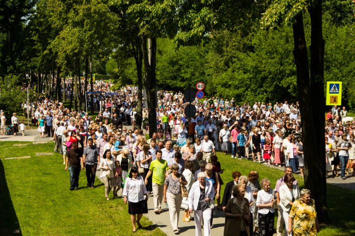 Procesje Bożego Ciała w Elblągu (FOTORELACJA)