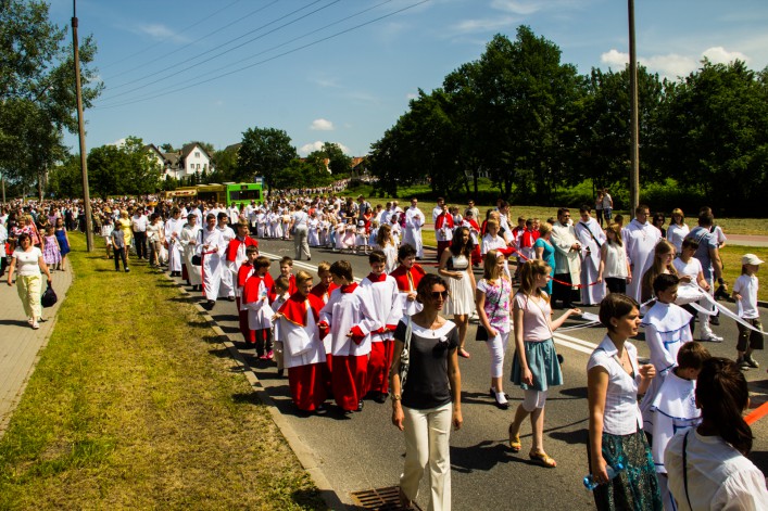 Procesje Bożego Ciała w Elblągu (FOTORELACJA)