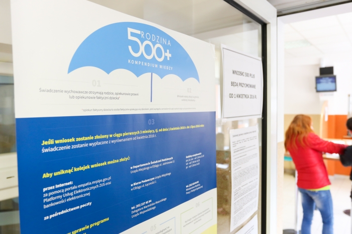 Program 500+ wystartował. „Zainteresowanie jest olbrzymie”