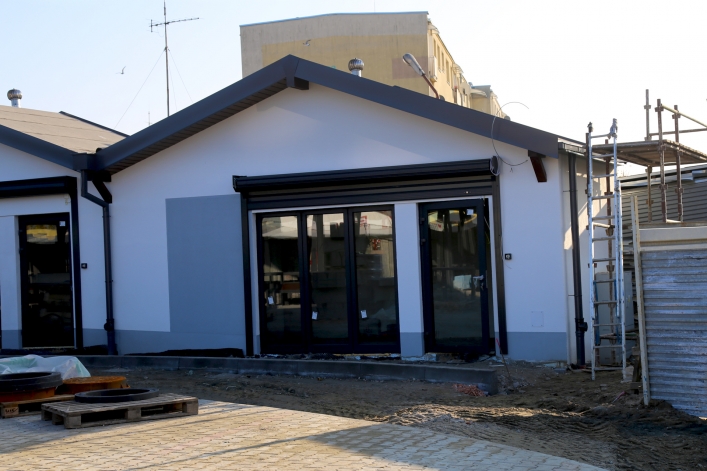 Przebudowa targowiska miejskiego w Elblągu zmierza ku końcowi