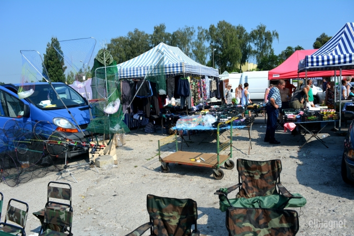 Przebudowa targowiska miejskiego w Elblągu (sierpień 2018 r.