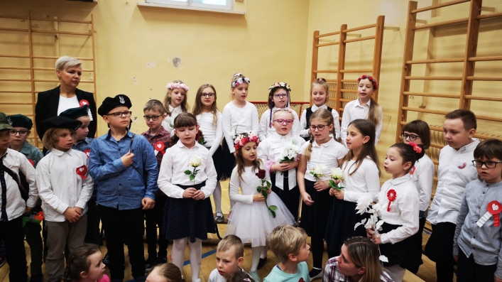 Przegląd Pieśni Patriotycznych w SP nr 21