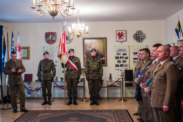 Przekazanie obowiązków nowemu wojskowemu komendantowi uzupełnień