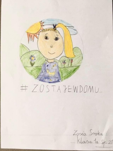 Przerwa od zajęć. Nauczyciele i dzieci zaskakują pomysłowością!