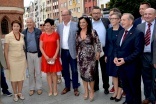 Przewodniczący SLD Włodzimierz Czarzasty w Elblągu