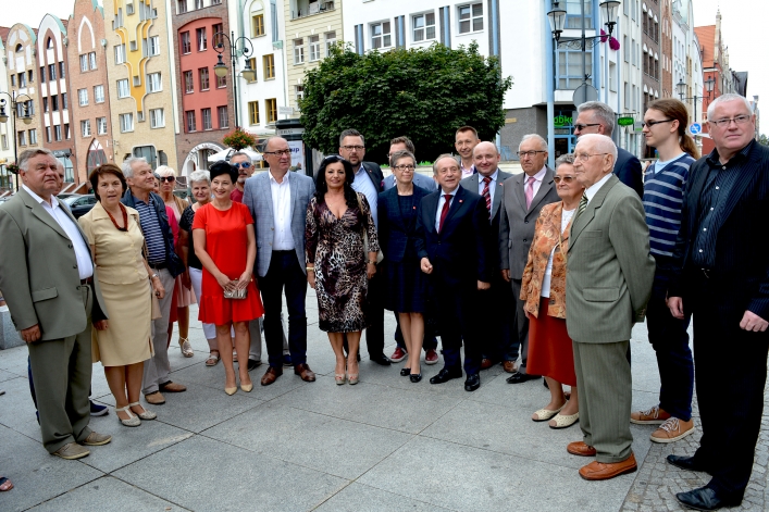 Przewodniczący SLD Włodzimierz Czarzasty w Elblągu