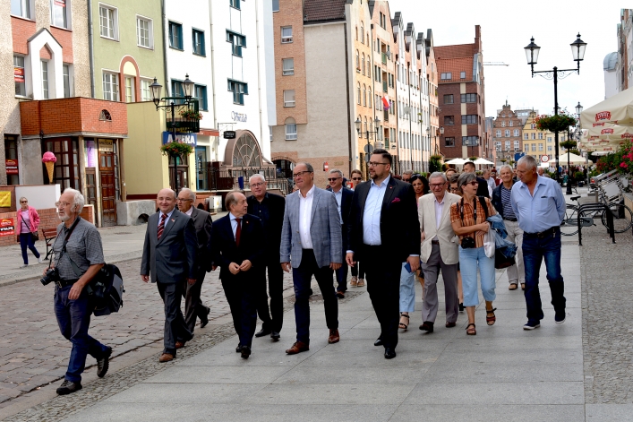 Przewodniczący SLD Włodzimierz Czarzasty w Elblągu