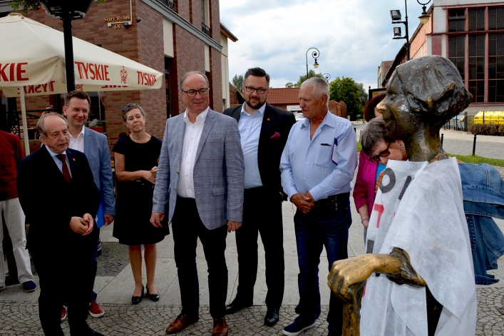 Przewodniczący SLD Włodzimierz Czarzasty w Elblągu