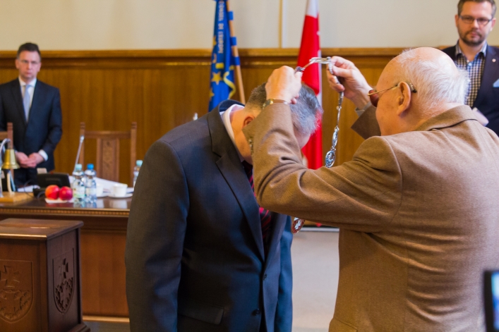 Przewodniczącym Rady Miejskiej został Marek Pruszak. Nie było innych kandydatów
